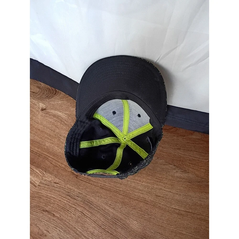 Deadmau5 Authentic Snapback Hat Black/Green